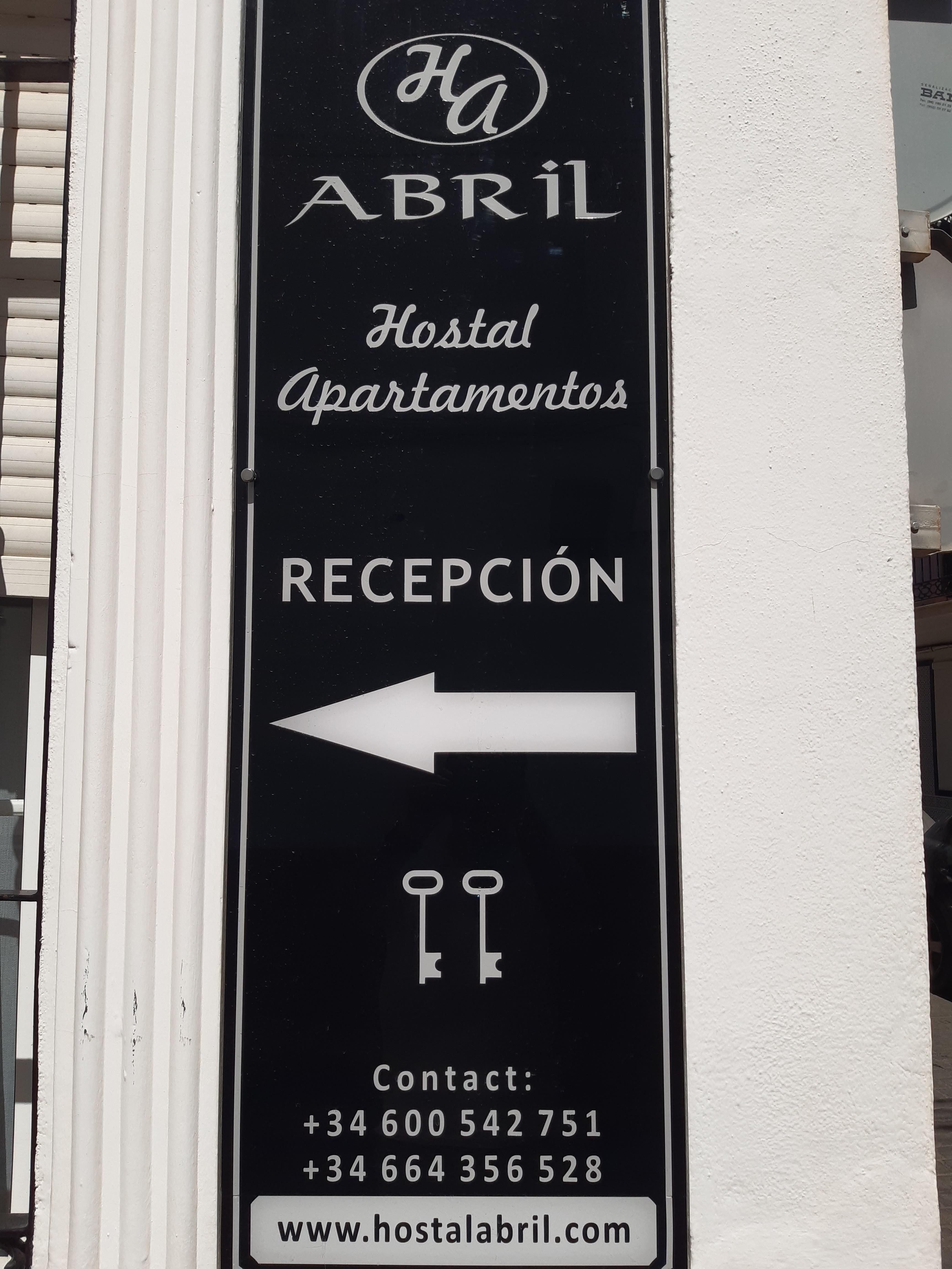 Отель Abril Нерха Экстерьер фото